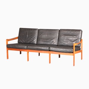 Drei-Sitzer Sofa von Illum Wikkelsø für Niels Eilersen, 1960er