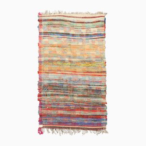 Berber Azilal Multicolored Rug in Wool, Morocco