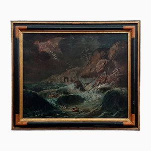 Claude Joseph Vernet, Storm, 1700s, Oil on Canvas