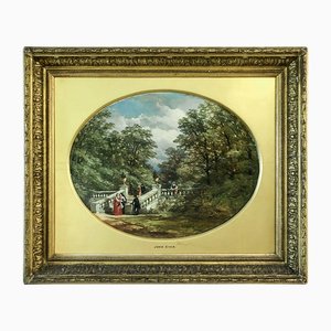 John Syer, Walk in the Park, 1800er, Öl auf Leinwand