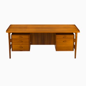 Model 207 Desk in Teak by Arne Vodder for Sibast, 1960s