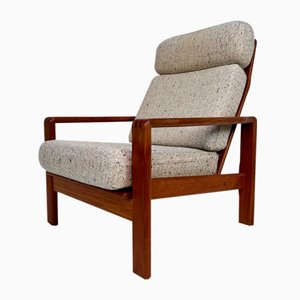 Moderner dänischer Teak Sessel von Burchardt-Nielsen, 1970er