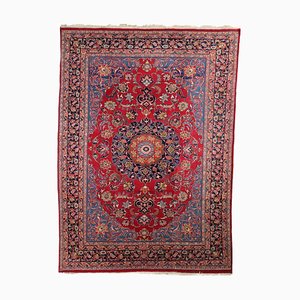 Tappeto Tabriz antico mediorientale in cotone e lana