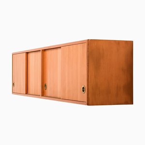 Dänisches Mid-Century Sideboard aus Oregon Pine & Messing, 1950er