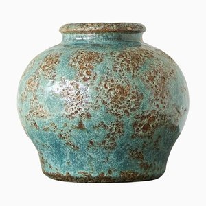 Studio Pottery Vase by Pieter Groeneveldt, the Netherlands, 1940s
