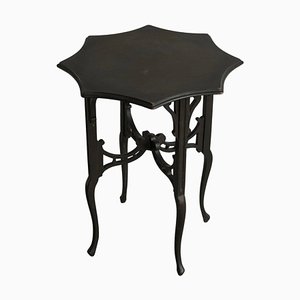 Antique Edwardian Ebonized Arts and Crafts Side Table, 1900s