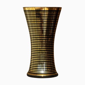 Art Deco Vase in Glass, Belgium, 1920s