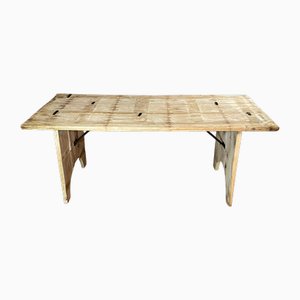 Tavoli da pranzo Wabi Sabi in teak, set di 4
