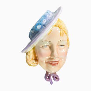 Porcelain Sculpture by Antonio Ronzan, 1940s