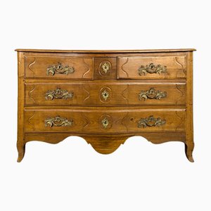 Louis XV Chest of Drawers in Light Oak