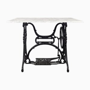 Bistro Table with Cast Iron Base