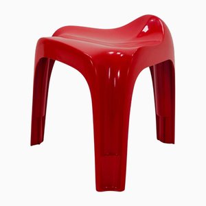 Mid-Century Space Age Taboret Hocker von Alexander Begge für Casala, 1970er