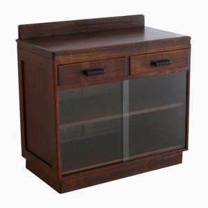 Dutch Art Deco Tea Buffet in Oak and Macassar Ebony, 1920s