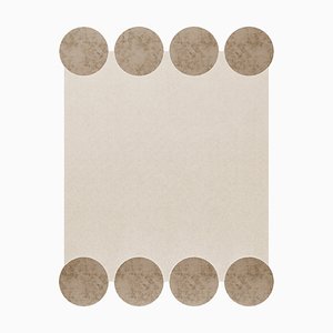 #068 Teppich in Braun & Beige von Tapis Studio für Hommés Studio