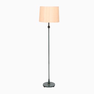 Classic Green Colored Floor Lamp, 1950s