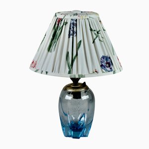 Lampada da tavolo di Vicke Lindstrand per Orrefors, Svezia, anni '40
