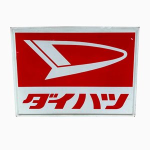 Large Metal Daihatsu Sign, Japan, 1980s