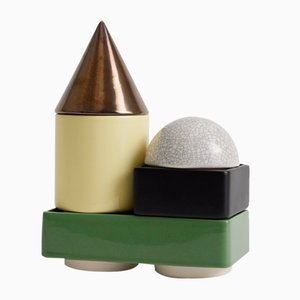 Vaisselle Empilable KNSTRKT par Studio Berg, Set de 5