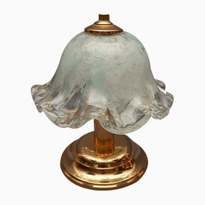 Italian Mushroom Murano Glass Table Lamp, 1970s