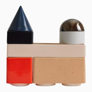 Vaisselle Empilable KNSTRKT par Studio Berg, Set de 7