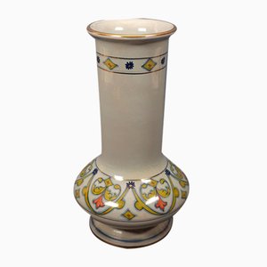 Vintage Ceramic Vase by Deruta Gialletti