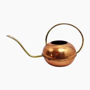 Vintage Brass and Copper Watering Can, France, 1960s