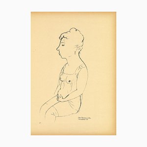 Lithographie Originale et Offset, George Grosz, Louise, 1923