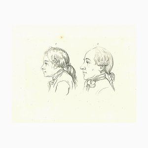 Thomas Holloway, Portrait, Original Etching, 1810
