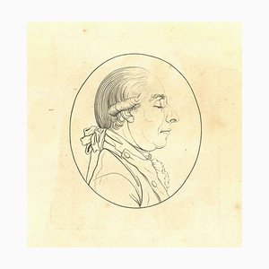 Thomas Holloway, Portrait, Original Etching, 1810