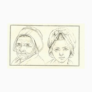 Thomas Holloway, Portrait, Original Etching, 1810