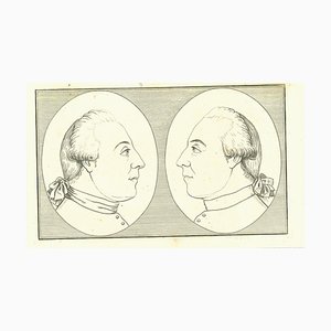 Thomas Holloway, Portrait, Original Etching, 1810