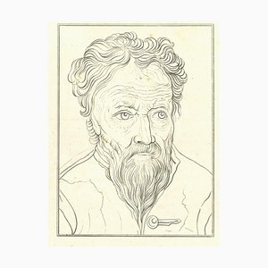 Thomas Holloway, Portrait, Original Etching, 1810