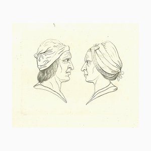 Thomas Holloway, Portrait, Original Etching, 1810