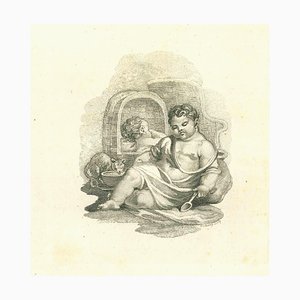 Thomas Holloway, Portrait, Original Etching, 1810