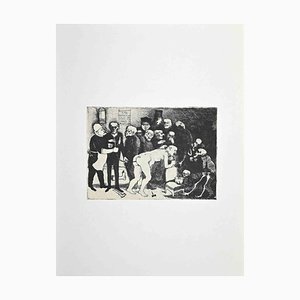 Franco Gentilini, Figures, Offset Print, 1970s