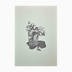 Franco Gentilini, Still Life, Vintage Offset Print, 1970s