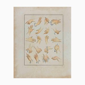 Thomas Holloway, Hands, The Physiognomy, Etching, 1810