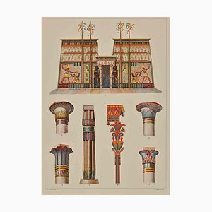 After A. Alessio, Decorative Motifs: Egyptian, Chromolithograph