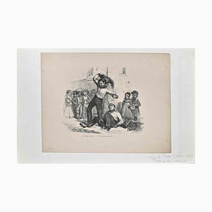 Auguste Raffet, Les Jeans-Jeans, Lithograph, 1850
