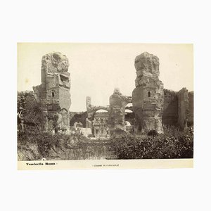 Ludovico Tuminello, Baths of Caracalla, Vintage Photograph, Early 20th Century