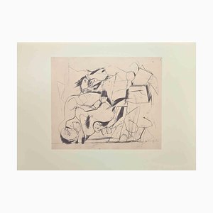After Willem De Kooning, Untitled, Offset and Lithograph, 1985