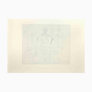After Willem De Kooning, Self-Manikins, Offset and Lithograph, 1985