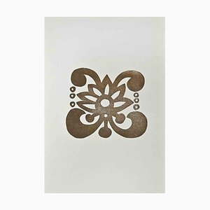 Jean Lurçat, The Butterfly Flower, Lithograph, Mid-20th Century