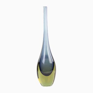 Vintage Sommerso Glass Vase by Flavio Poli, Italy, 1970s