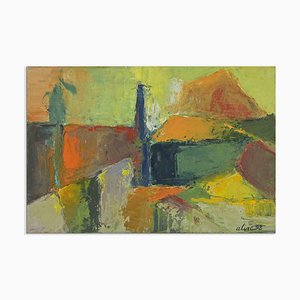 Unknown, Landscape, Acrylic on Canvas, 1998