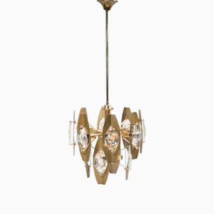 Chandelier by Angelo Gaetano Sciolari for Oscar Torlasco, 1960s
