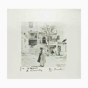 Bettino Craxi, Tunisian View, Photolithograph, 1990s