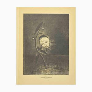 After Odilon Redon, Le Fleur Du Marécage, Lithograph, 1923