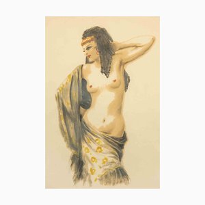 Después de Daniel Girard, Anita, Monotype, Early 20th Century