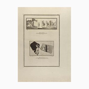 Carlo Nolli, Life In Roman Empire Fresco, Etching, 18th Century
